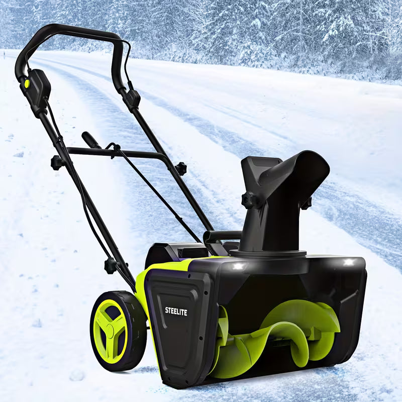 20-Inch 40V Cordless Snow Blower with 2x4.0Ah Batteries and Charger