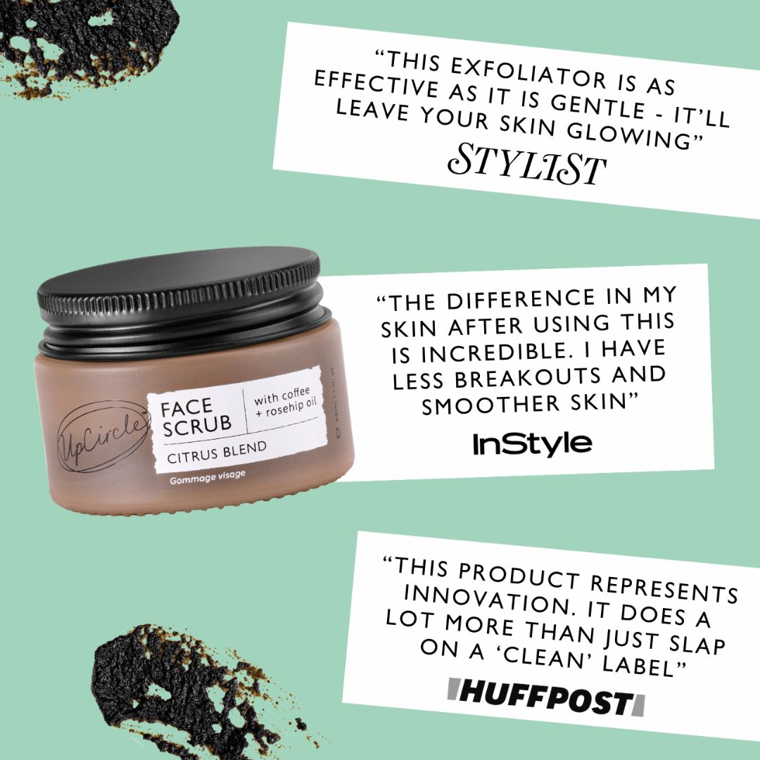 Natural Face Scrub – Citrus Blend – Travel Size
