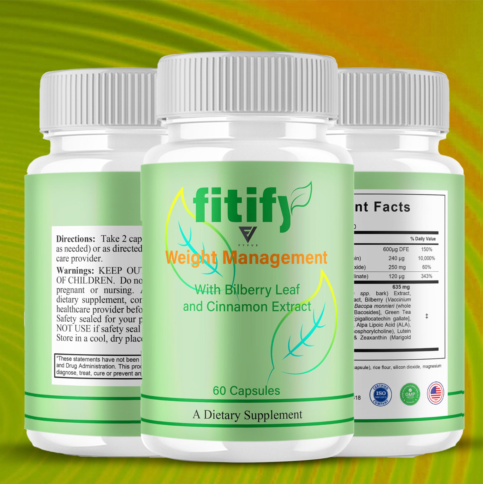 Fitify Health Management, Fitify Maximum Health Support (60 Capsules)