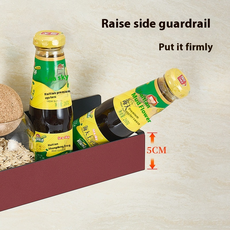 Wall-Mounted Storage Rack Household Kitchen Seasoning Product Seasoning