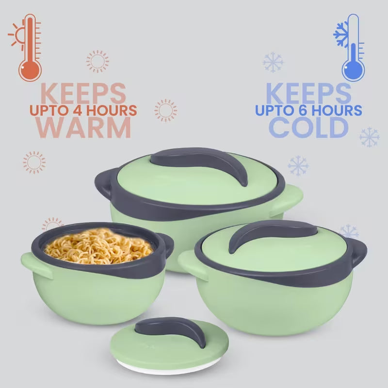 3-Piece Insulated Casserole Dish Set with Lids