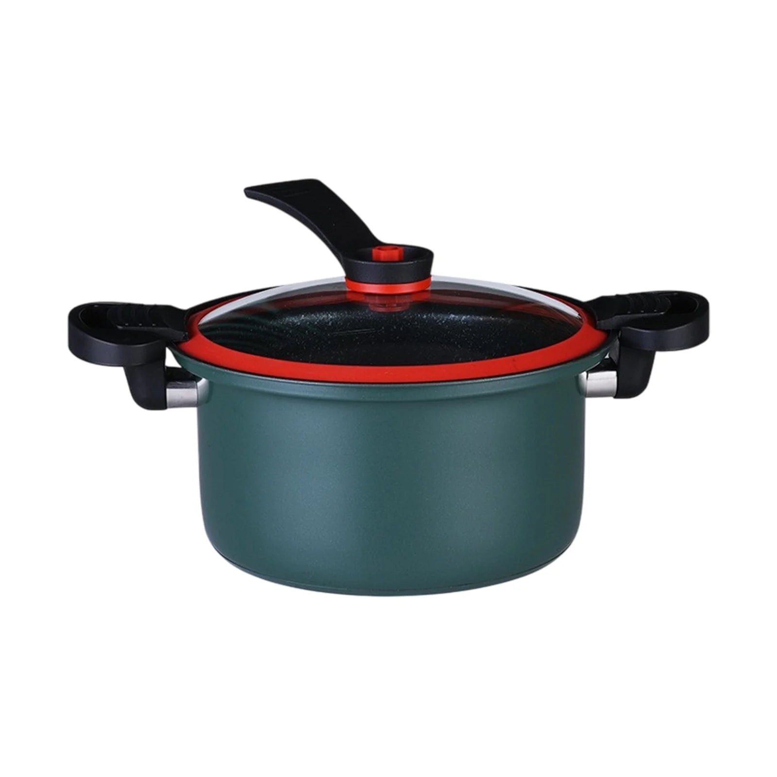 Pressure Cooker, Non Stick Aluminum Pressure Cooker, 26Cm Large Capacity Micro Pressure Smothering Pot, Kitchen Cookware for Soup Stew Rice, Household Cooking Pots