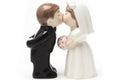 CloseoutZone Bride Groom Kissing Magnetic Salt & Pepper Set