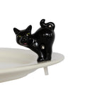 Nora Fleming Hand-Painted Mini: Scaredy Cat (Black Cat) A419