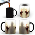 Aigori Halloween Coffee Mug, Horror Gifts for Men Women, Zombie Ceramic Mug