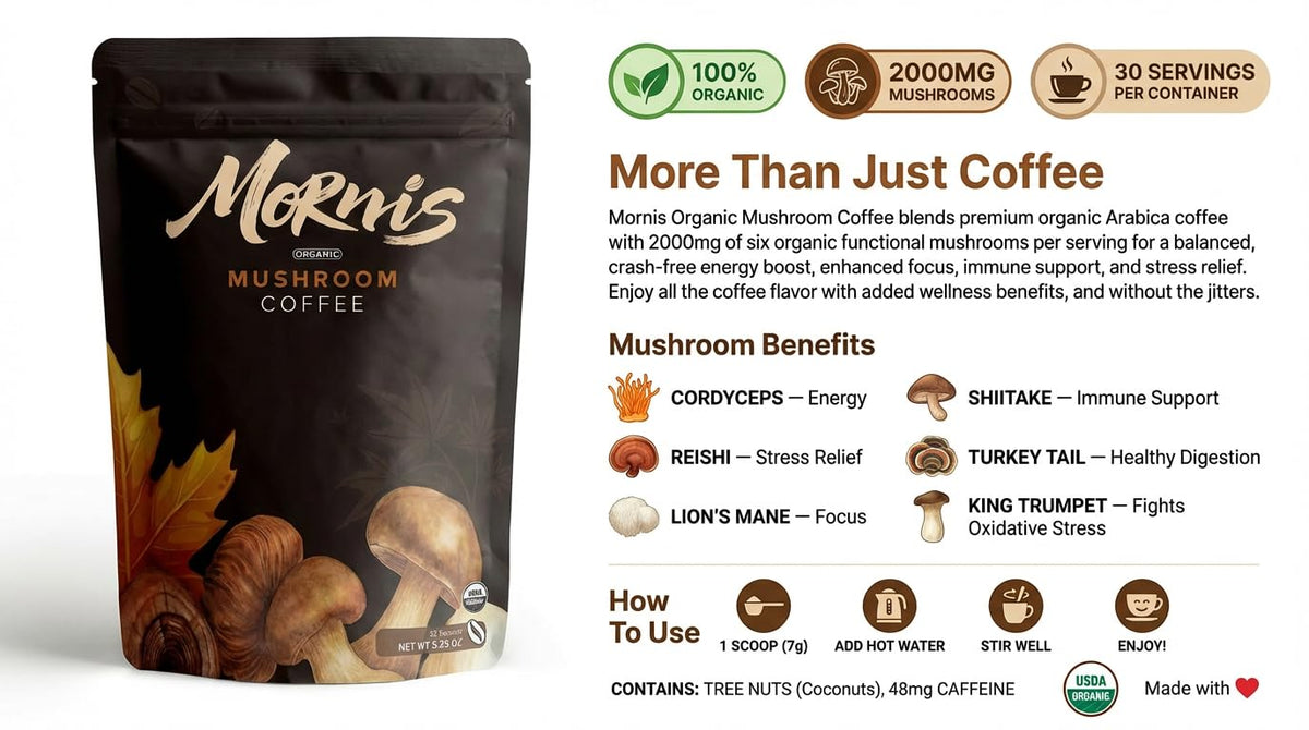Mushroom Coffee 30 serving