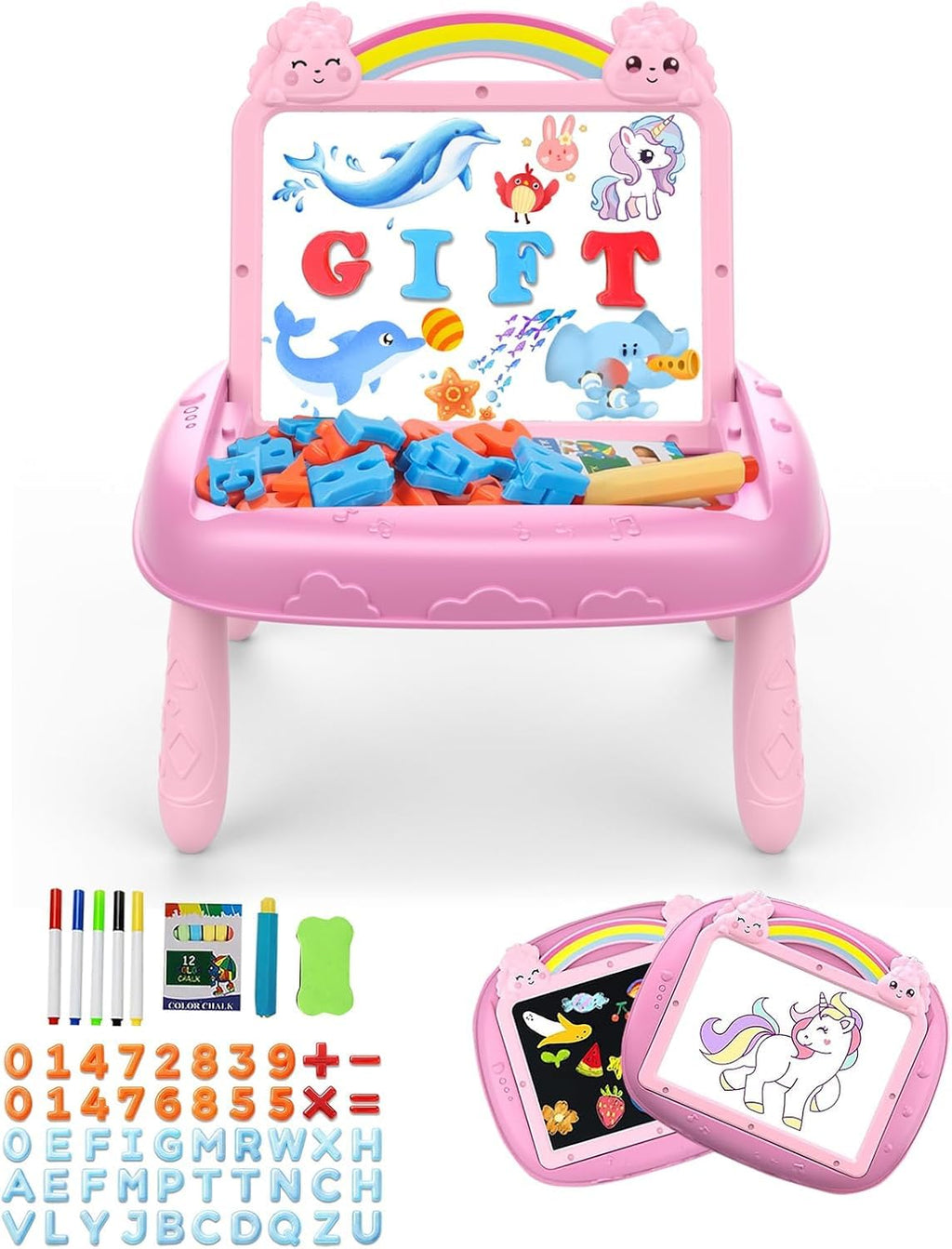 Unicorn Magnetic Drawing Board for Kids, Learning and Educational Toy Gift