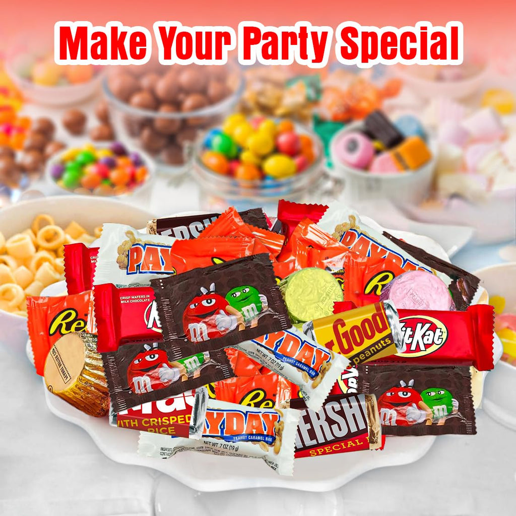 Halloween Chocolate Candy Variety Pack 5 Lb, 225+ Individually Wrapped
