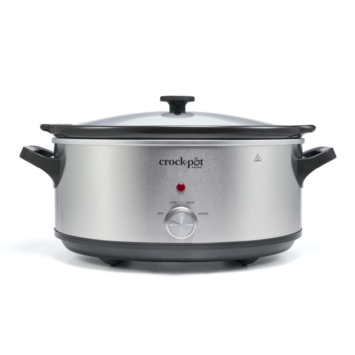 Crock-Pot 10QT Manual Slow Cooker, Stainless Steel