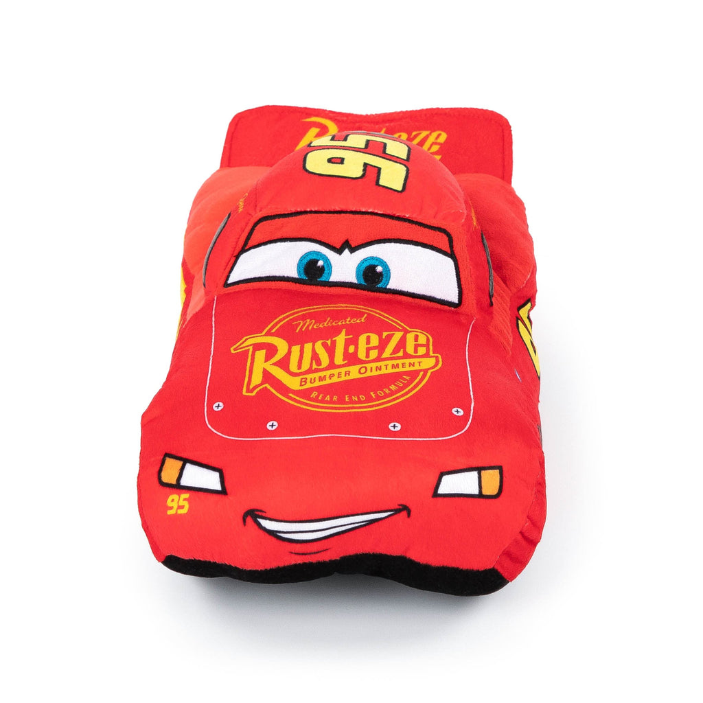 Disney Pixar Cars 3 Plush Stuffed Lightning Mcqueen Red Pillow Buddy - Kids Super Soft Polyester Microfiber, 17 inch (Official Disney Pixar Product)