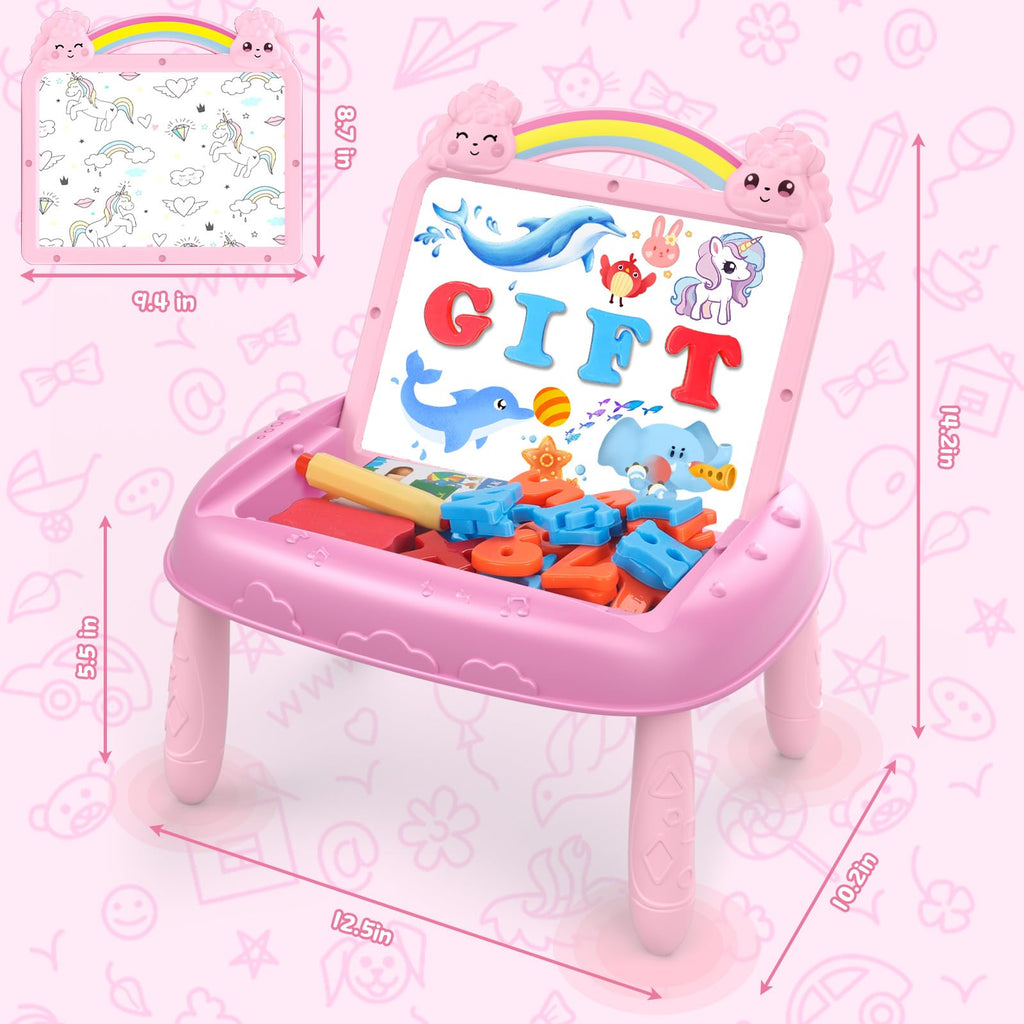 Unicorn Magnetic Drawing Board for Kids, Learning and Educational Toy Gift