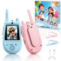 2 Pack Video Walkie Talkies for Kids, Kids Walkie Talkies with Screen Video