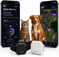 Premium Smart GPS Pet Tracker – Escape Alerts, Black or White