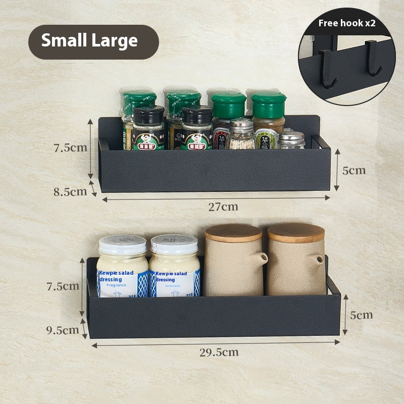 Wall-Mounted Storage Rack Household Kitchen Seasoning Product Seasoning