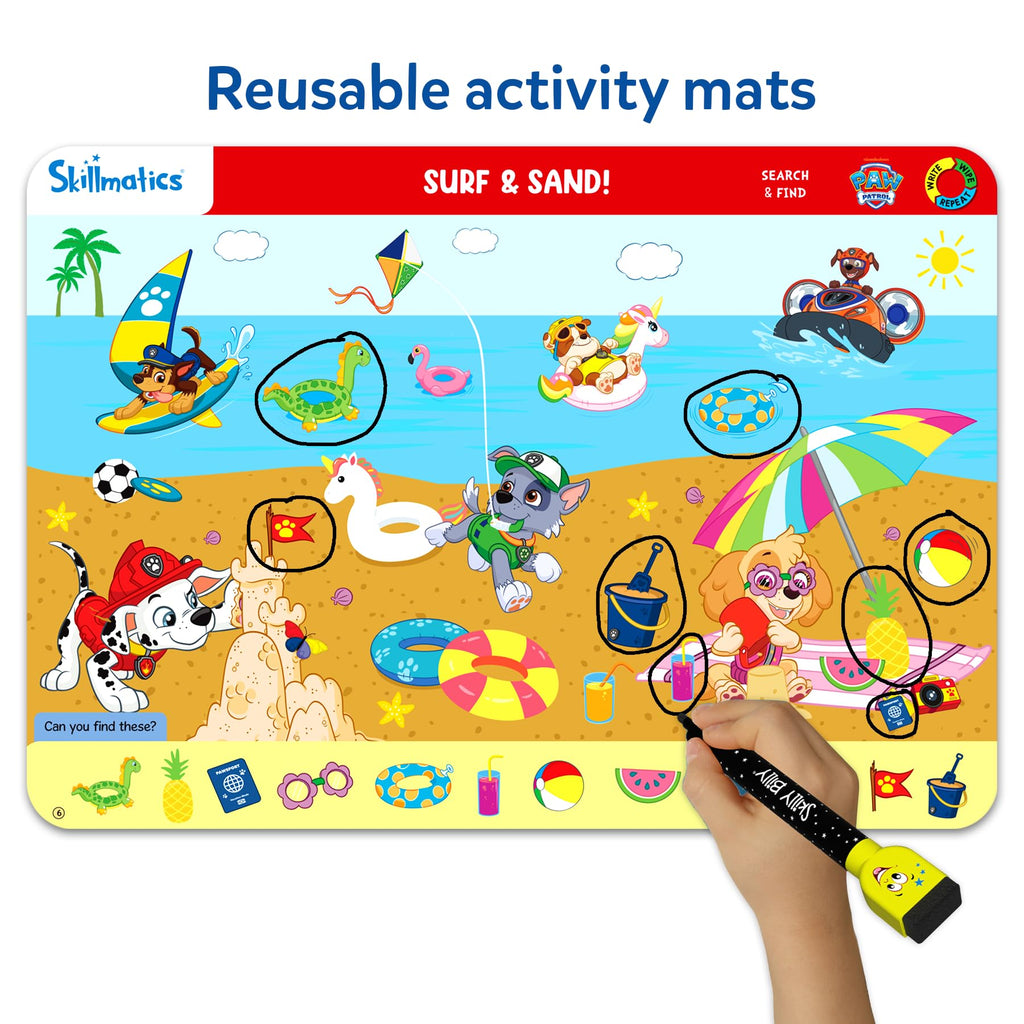 Skillmatics Search and Find – PAW Patrol, Preschool Activity, Gift for Kids