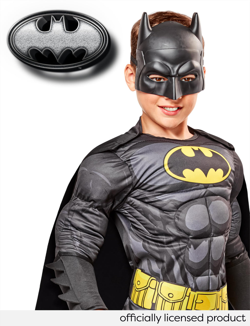Rubies DC Comics Superheroes: Batman Costume for Kids, Boy's Small