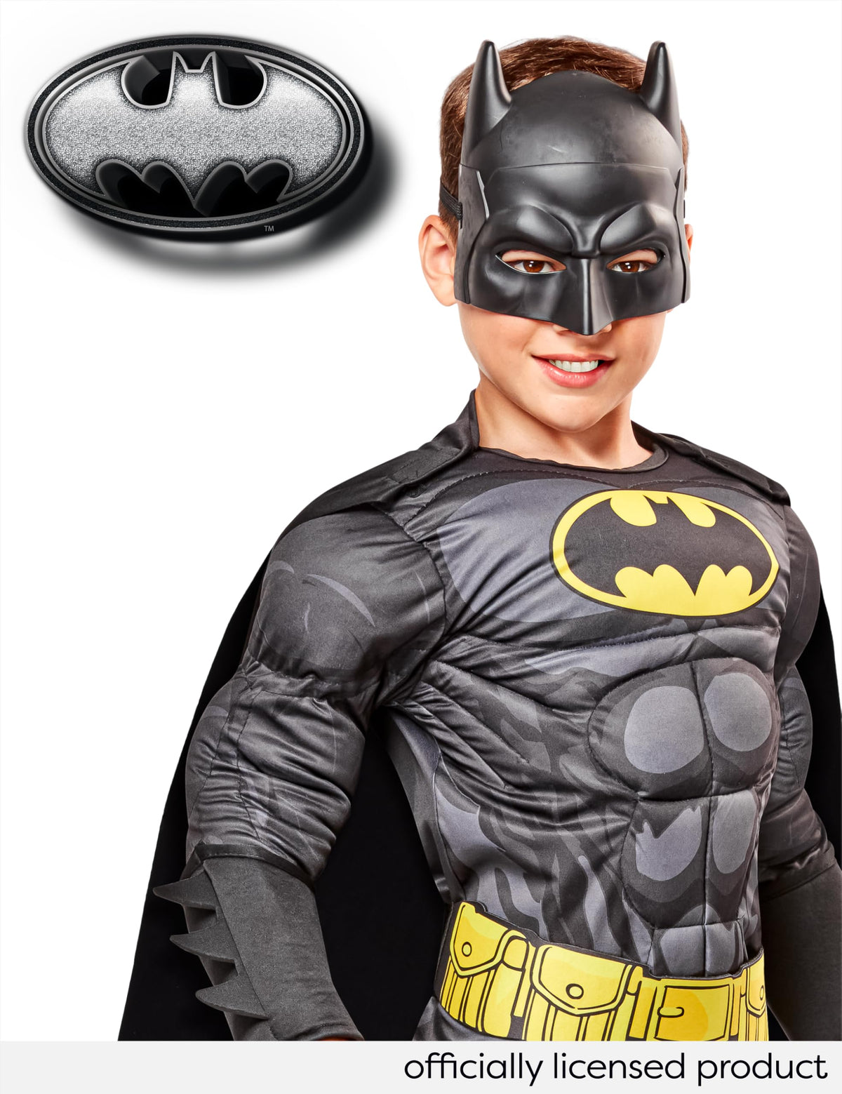 Rubies DC Comics Superheroes: Batman Costume for Kids, Boy's Small