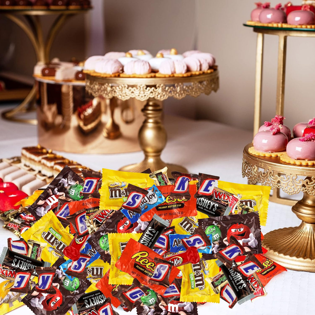 Halloween Chocolate Candy Variety Pack 5 Lb, 225+ Individually Wrapped