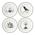 Lenox Vintage Halloween Porcelain Dessert Plates, Set of 4