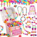 Orian Jewelry Making Kit for Girls, 550+ Pop Beads, Bracelet & Necklace