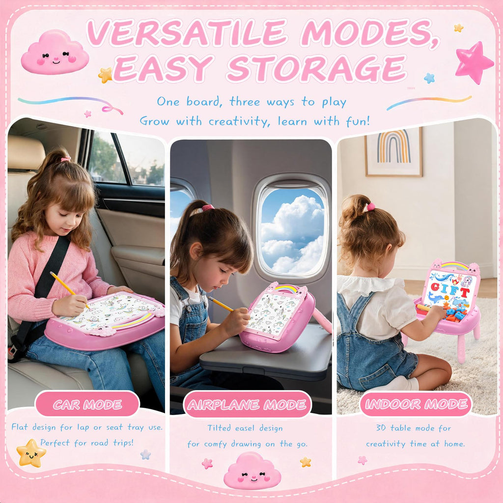 Unicorn Magnetic Drawing Board for Kids, Learning and Educational Toy Gift