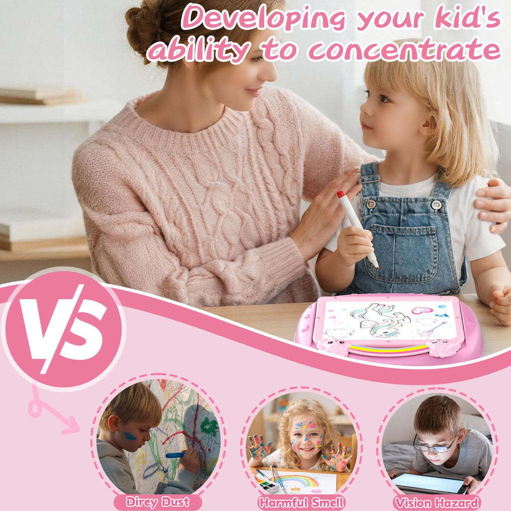 Unicorn Magnetic Drawing Board for Kids, Learning and Educational Toy Gift