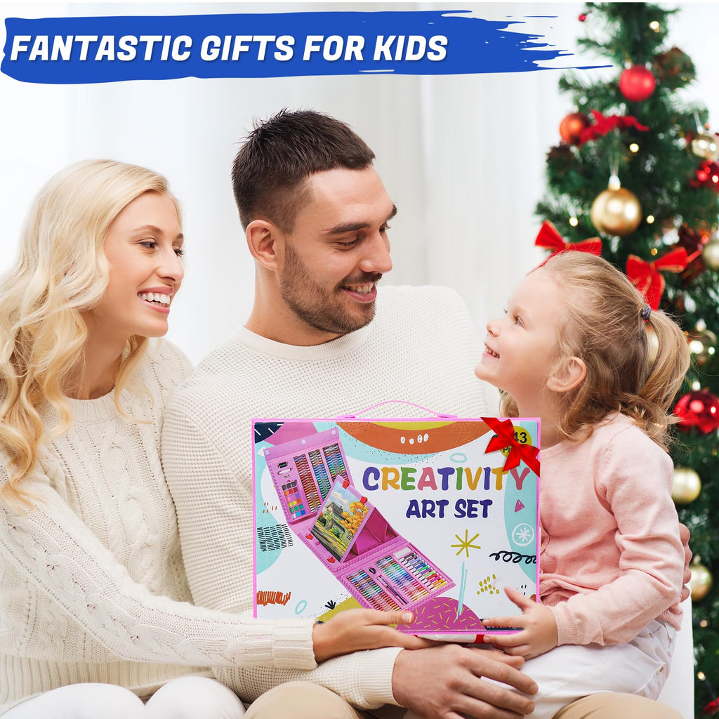 All in One Art Supplies Include Drawing Kit, Origami & Paper-Cutting Crafts