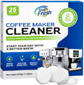 Coffee Maker Cleaner Tablets 25 Count, Coffee Machine Cleaner 1 Yr Supply