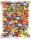 Halloween Bulk Candy Variety Pack 250 Ct, 5 lb - Fun Size Chocolate Bars