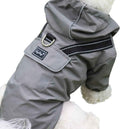 Outdoor Waterproof Dog Raincoat w/ Hood Reflective Sizes XS–XL in 4 Colors