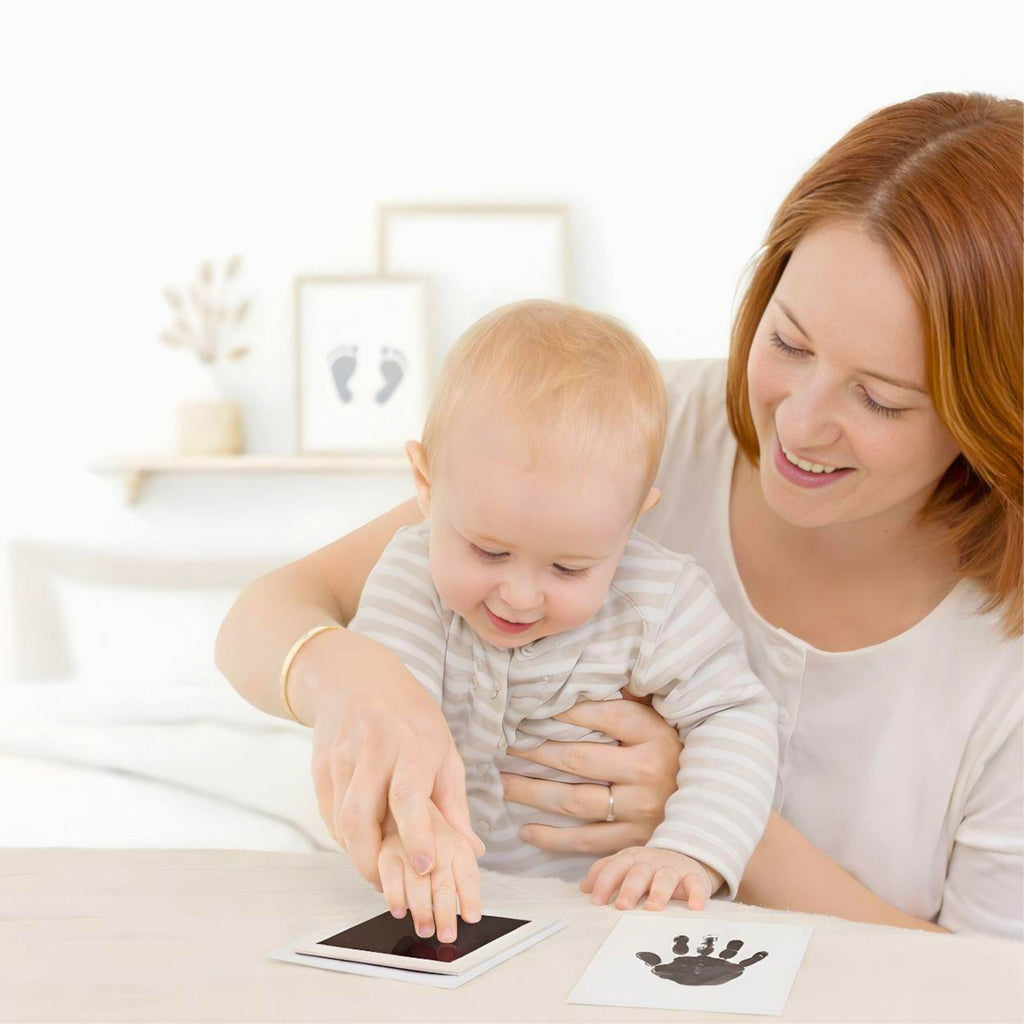 Mess-Free Baby Handprint & Footprint Keepsake Kit – 4 Pack