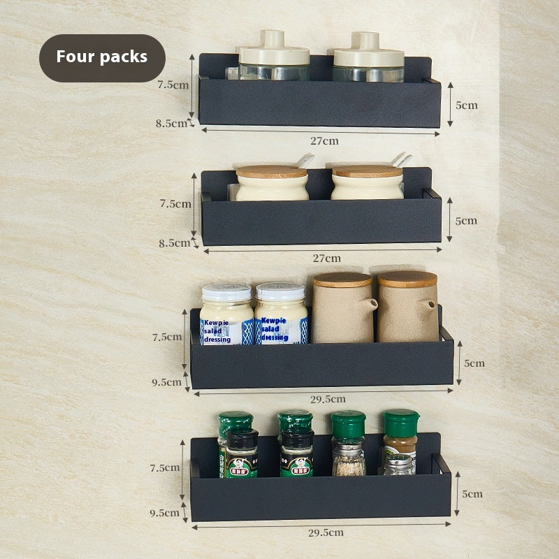Wall-Mounted Storage Rack Household Kitchen Seasoning Product Seasoning