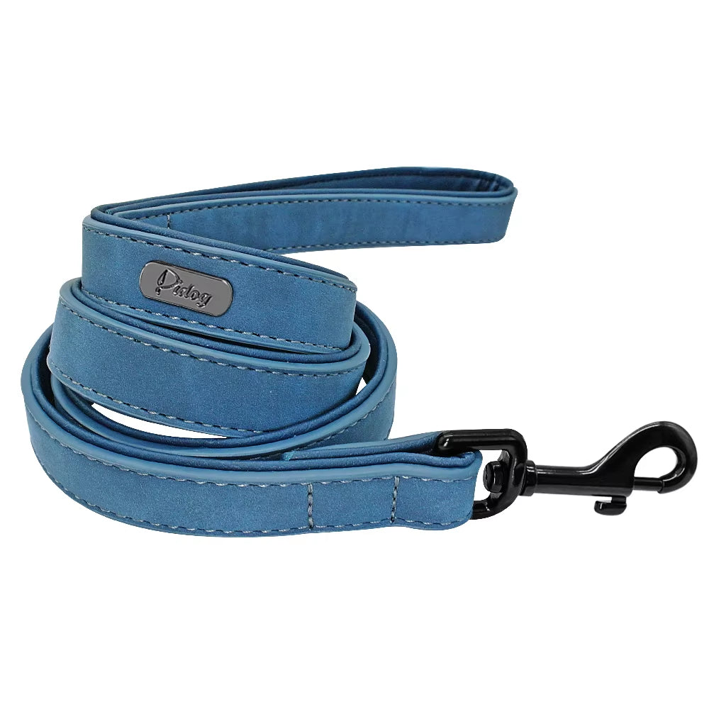 Dog Leash Harness Leather Lead Pet Dog Puppy Walking Running Leashes Training Rope Belt for Small Medium Large Dogs Pet Supplies