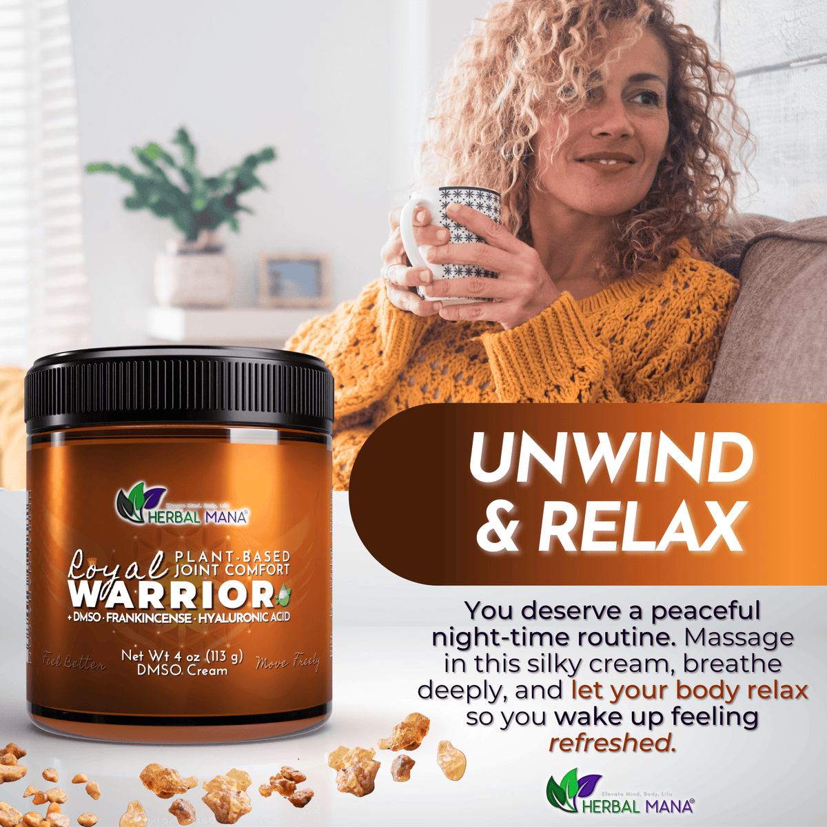 Frankincense DMSO Cream for Joint Pain | Royal Warrior