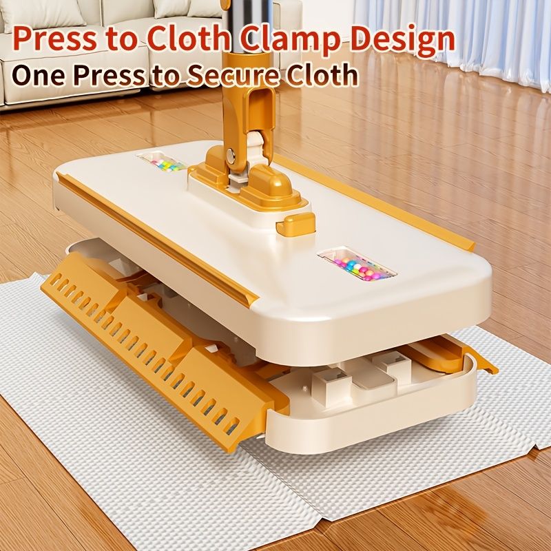 10.2-Inch Automatic Fabric-Clamping Flat Mop