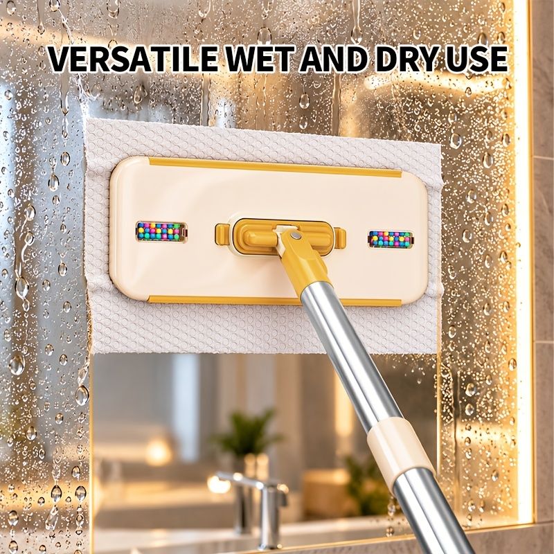 10.2-Inch Automatic Fabric-Clamping Flat Mop