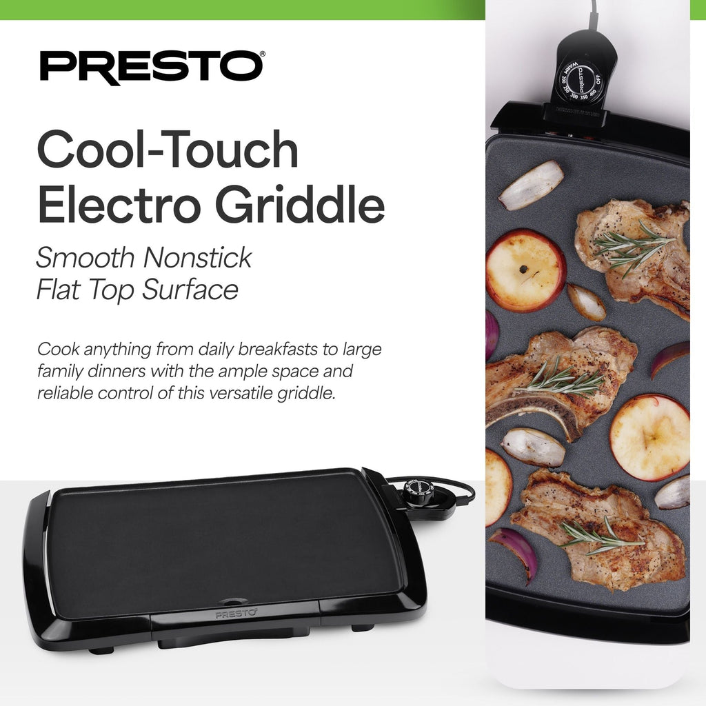 Presto 10.5x16-Inch Ceramic Nonstick Electric Griddle